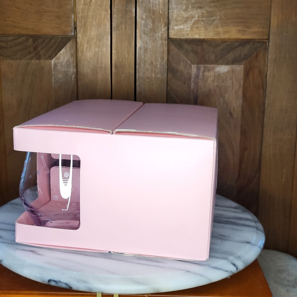 Kate Spade Pink Glassware - Picture 6 of 11
